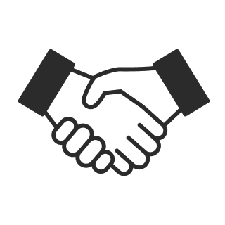 握手をするイラスト