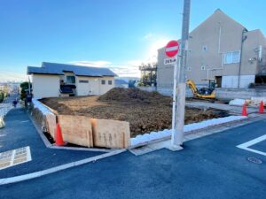 土地購入の注意点を解説するための建設予定地のイメージ